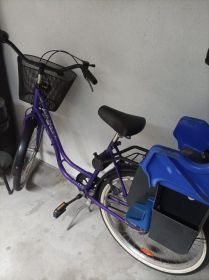 Rower z fotelikiem 330 zł