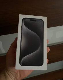 iPhone 15 Pro Black Titanium Idealny/Komplet...