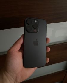 iPhone 15 Pro Black Titanium Idealny/Komplet...