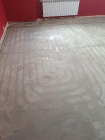 Frezowanie pod ogrzewanie podłogowe