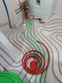 Frezowanie pod ogrzewanie podłogowe