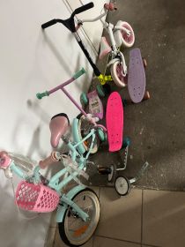 Nartosanki hulajnogi rowerki deskorolki kuchnia dziecięca