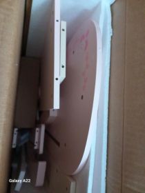 Toaletka z lustrem i stołkiem