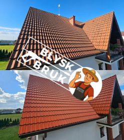 Mycie kostki z odsysaniem błota, odgrzybianie elewacji...