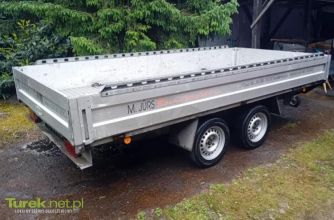 Przyczepa ciężarowa zarejestrowana