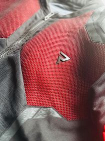 Kurtka Motocyklowa tekstylna REBELHORN JAX czarno-czerwona L