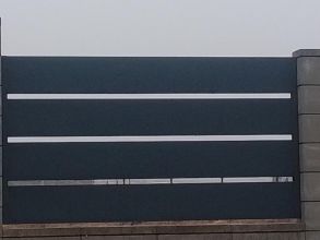 Ogrodzenia metalowe aluminiowe panelowe