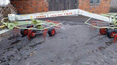 Sprzedam zgrabiarke claas liner 650 twin