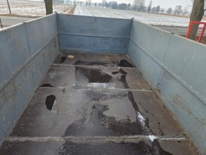 Przyczepa rolnicza Złocieniec T070 1988r wywrot na boki...