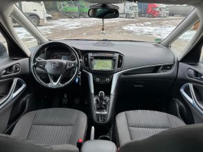 Opel Zafira 1.4 BENZYNA Klimatronik Ledy Tempomat Nawigacja