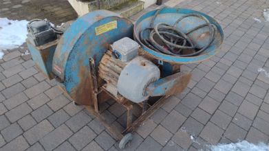 Dmuchawa Do Zboża Kngskilde 5.5 Kw Podajnik