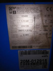 Osuszacz powietrza kompresora omi ed 480