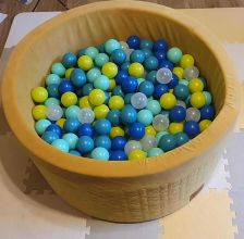 Basen suchy z kulkami Golden Kids 90x40 378 piłek