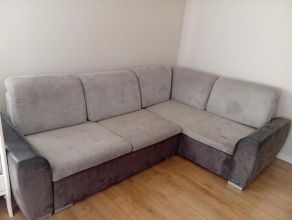 Narożnik z funkcją spania