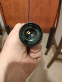 Lampa loft 4 punkty.