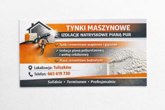 Tynki maszynowe piana pur