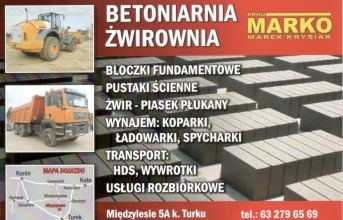 Żwirownia - Betoniarnia w Międzylesiu