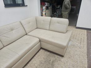 Narożnik ze skóry naturalnej