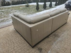 Narożnik ze skóry naturalnej