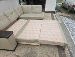 Narożnik ze skóry naturalnej