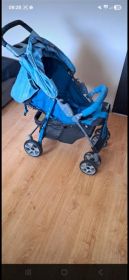 Wózek spacerowy niebieski