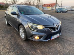 Renault Megane 1.2 benzyna 132KM 2017r 125tys przebieg