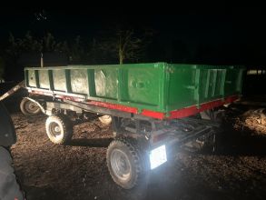 Przyczepa wywrotka zarejestrowana