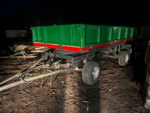 Przyczepa wywrotka zarejestrowana