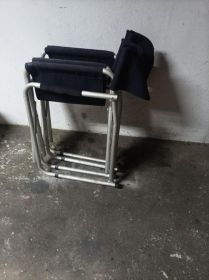 Krzesełka aluminiowe składane