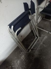 Krzesełka aluminiowe składane
