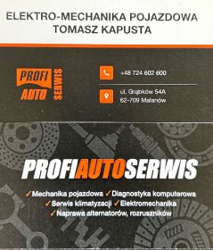 Zatrudnię Mechanika / Elektro-Mechanika samochodowego